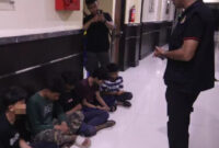 Cegah Kenakalan Remaja, Polres Cianjur Amankan 11 Pelajar Saat Razia Malam (Radar Cianjur)