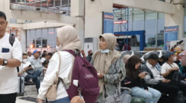 Lonjakan Penumpang Bus AKAP Warnai Libur Panjang di Terminal Pulo Gebang