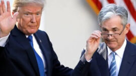 Pertemuan Langka, Donald Trump dan Powell Bahas Kondisi Ekonomi AS di Gedung Putih (ANTARA/REUTERS/Carlos Barriao)