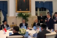 Presiden Prabowo Jamu Perdana Menteri Tiongkok Li Qiang di Istana Negara