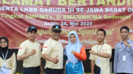 Ratusan Pelajar Adu Kedisiplinan di Ajang LKBB Garuda III SMPN 14 Sukabumi (Portal Sukabumi)